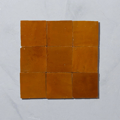 Medina Ochre Zellige By Hyperion Tiles