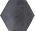 Oken Hexagon Anthracite - Hyperion Tiles