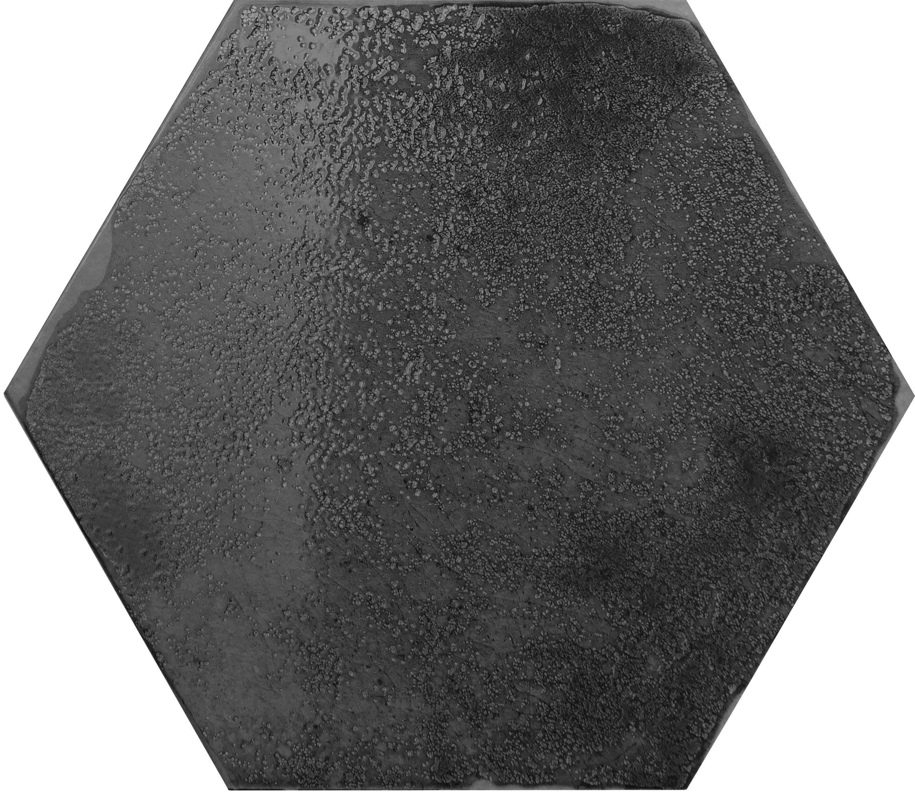 Oken Hexagon Anthracite - Hyperion Tiles