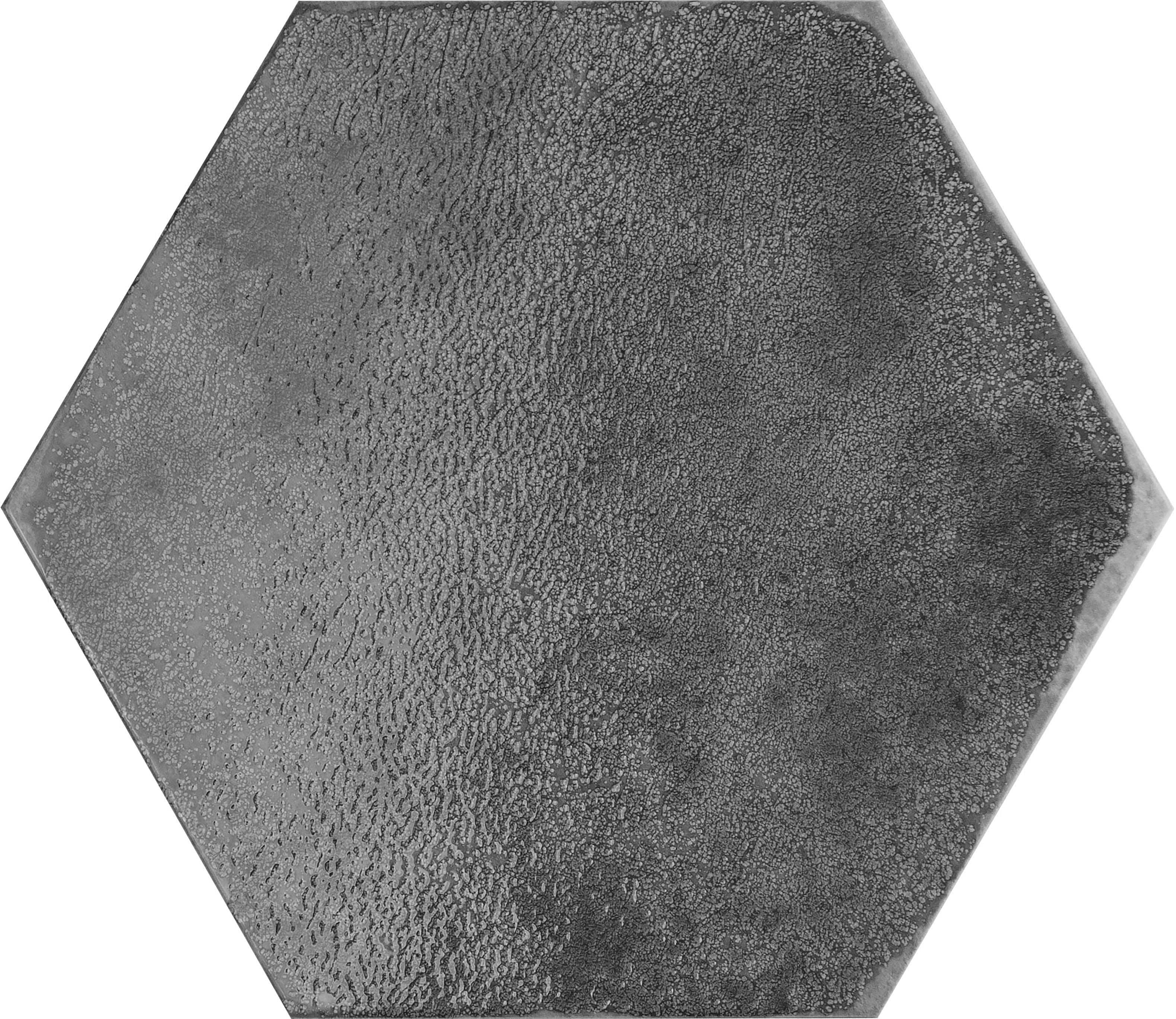 Oken Hexagon Anthracite - Hyperion Tiles