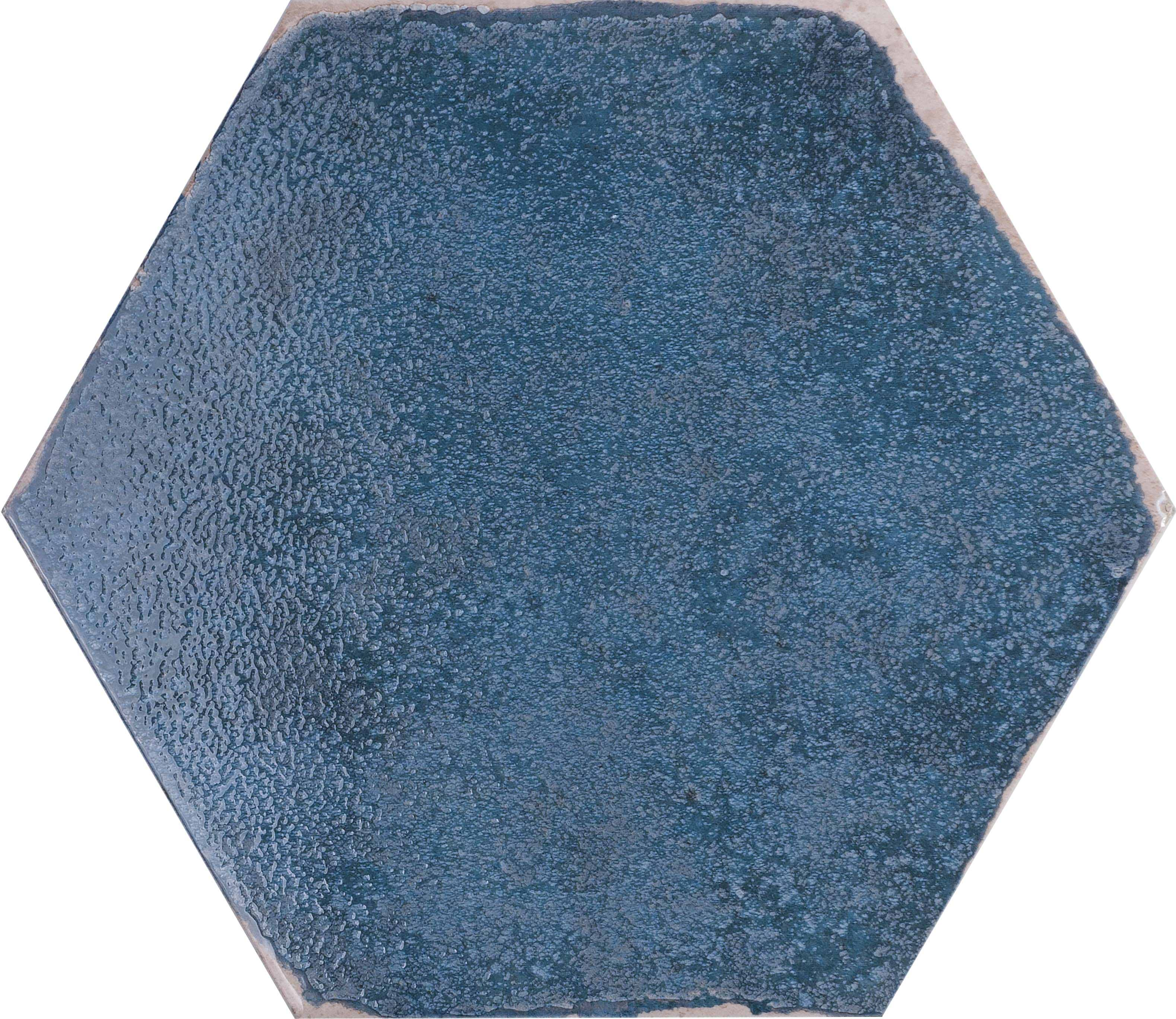 Oken Hexagon Blue - Hyperion Tiles