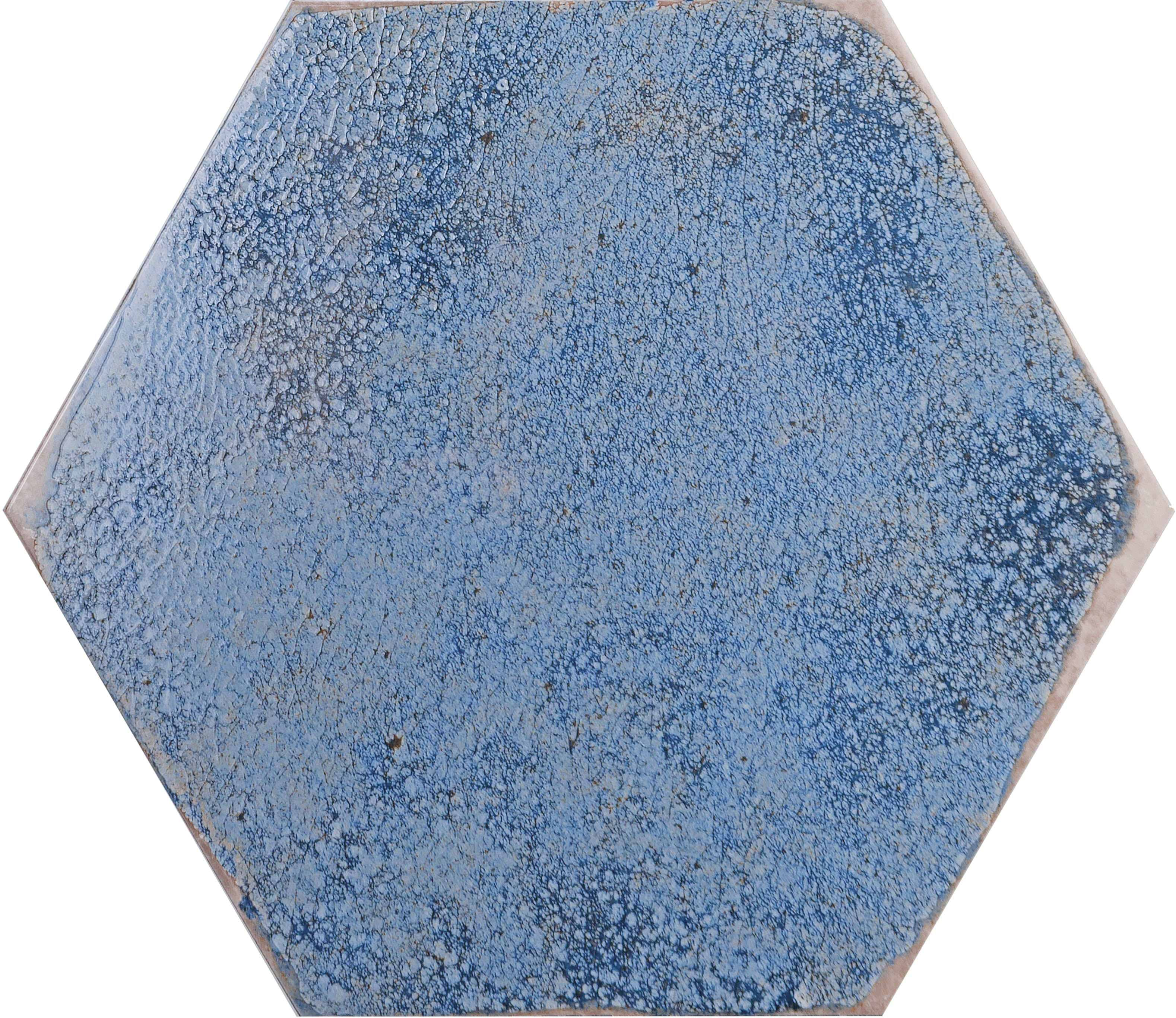 Oken Hexagon Blue - Hyperion Tiles