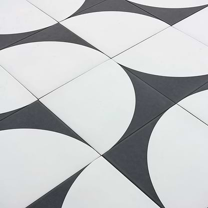 Old Iron Arco Porcelain Tile - Hyperion Tiles