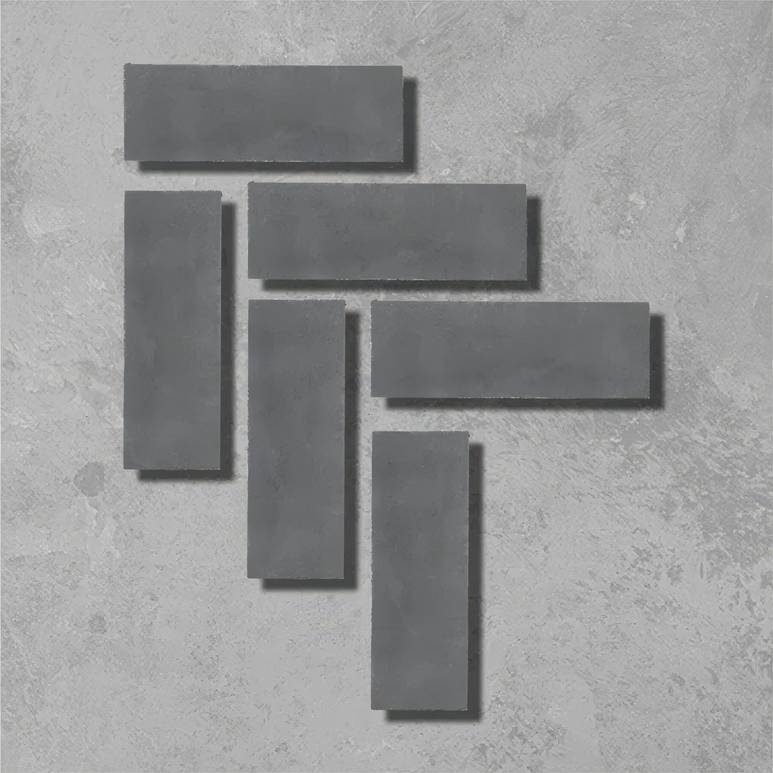 Old Iron Herringbone Tile - Hyperion Tiles