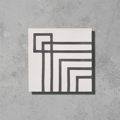 Old Iron Maze Four Tile - Hyperion Tiles