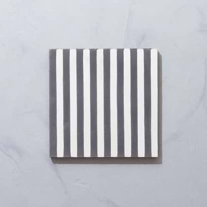Old Iron Skinny Stripe Tile - Hyperion Tiles