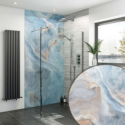 Shower Panel Onyx Crystal Light By Hyperion Tiles