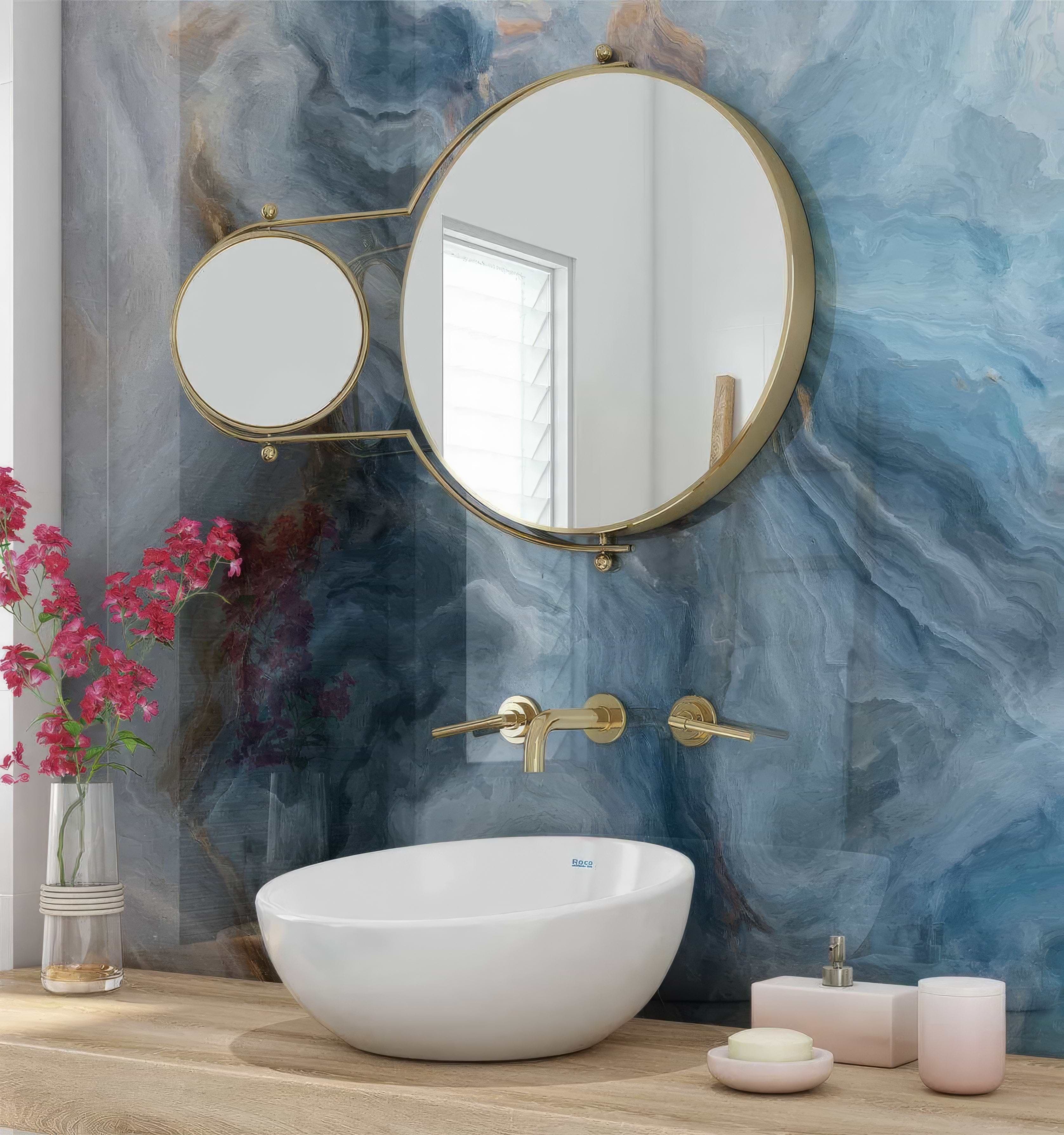 Shower Panel Onyx Crystal Dark By Hyperion Tiles