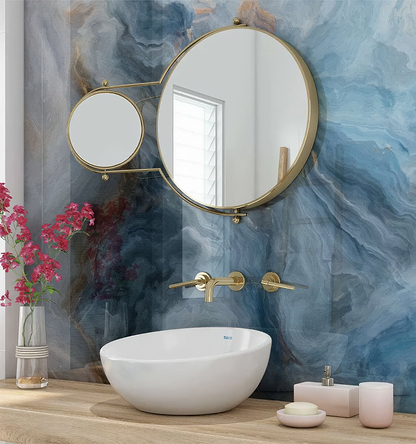 Shower Panel Onyx Crystal Dark By Hyperion Tiles