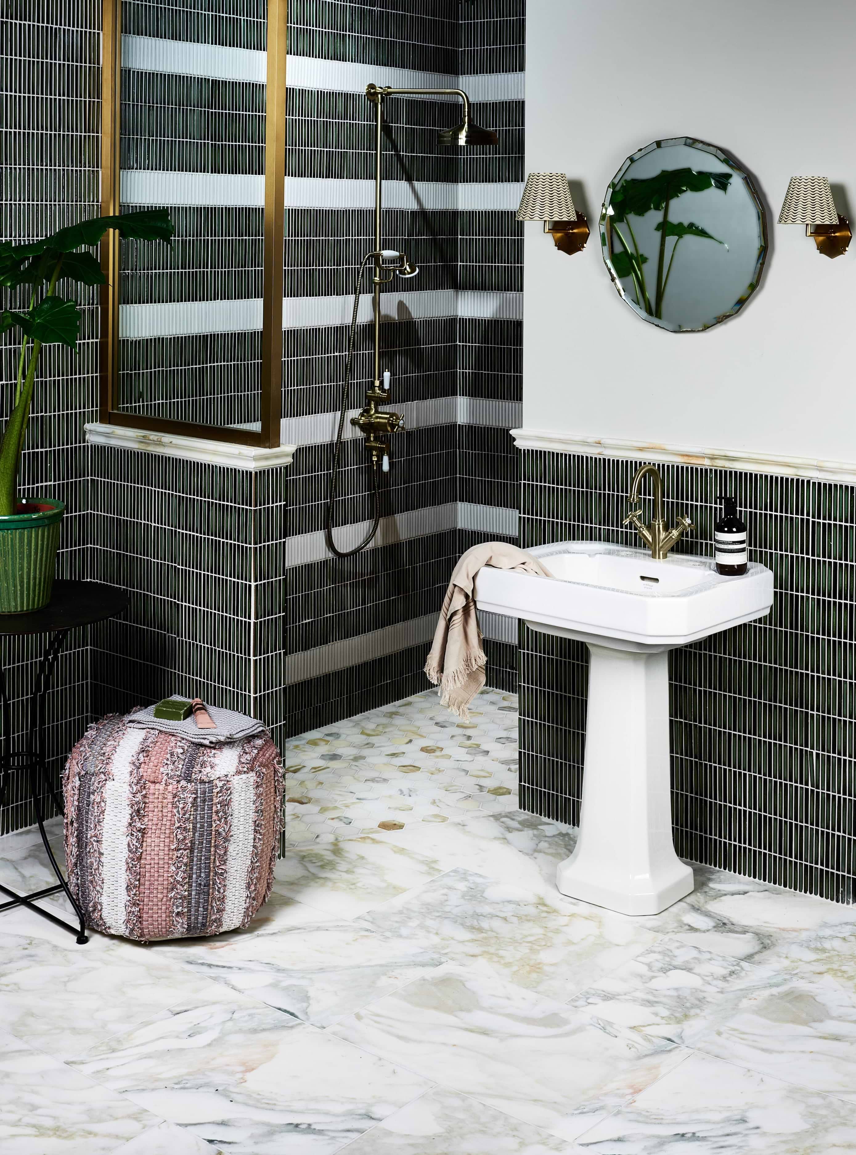 Palazzo Oro Honed Marble 61 x 40.6cm From Hyperion Tiles