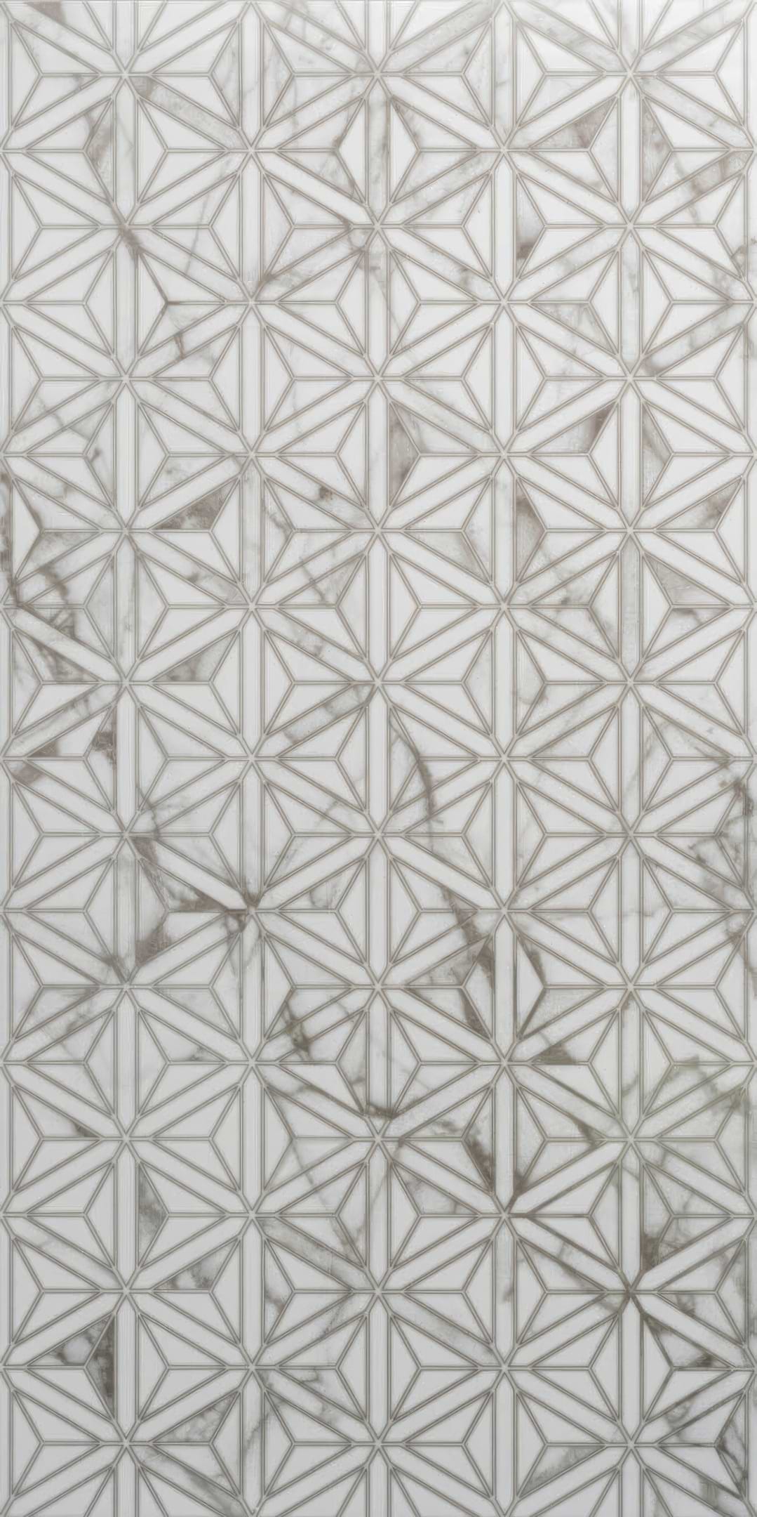 Palazzo Prisma Polished Glazed Ceramic - Hyperion Tiles