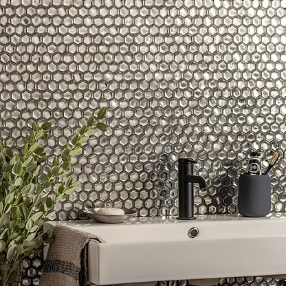 Panaji Glass Mosaic - Hyperion Tiles