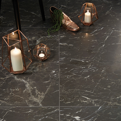 Avante Garde Marble Honed 45.7 x 45.7cm By Hyperion Tiles