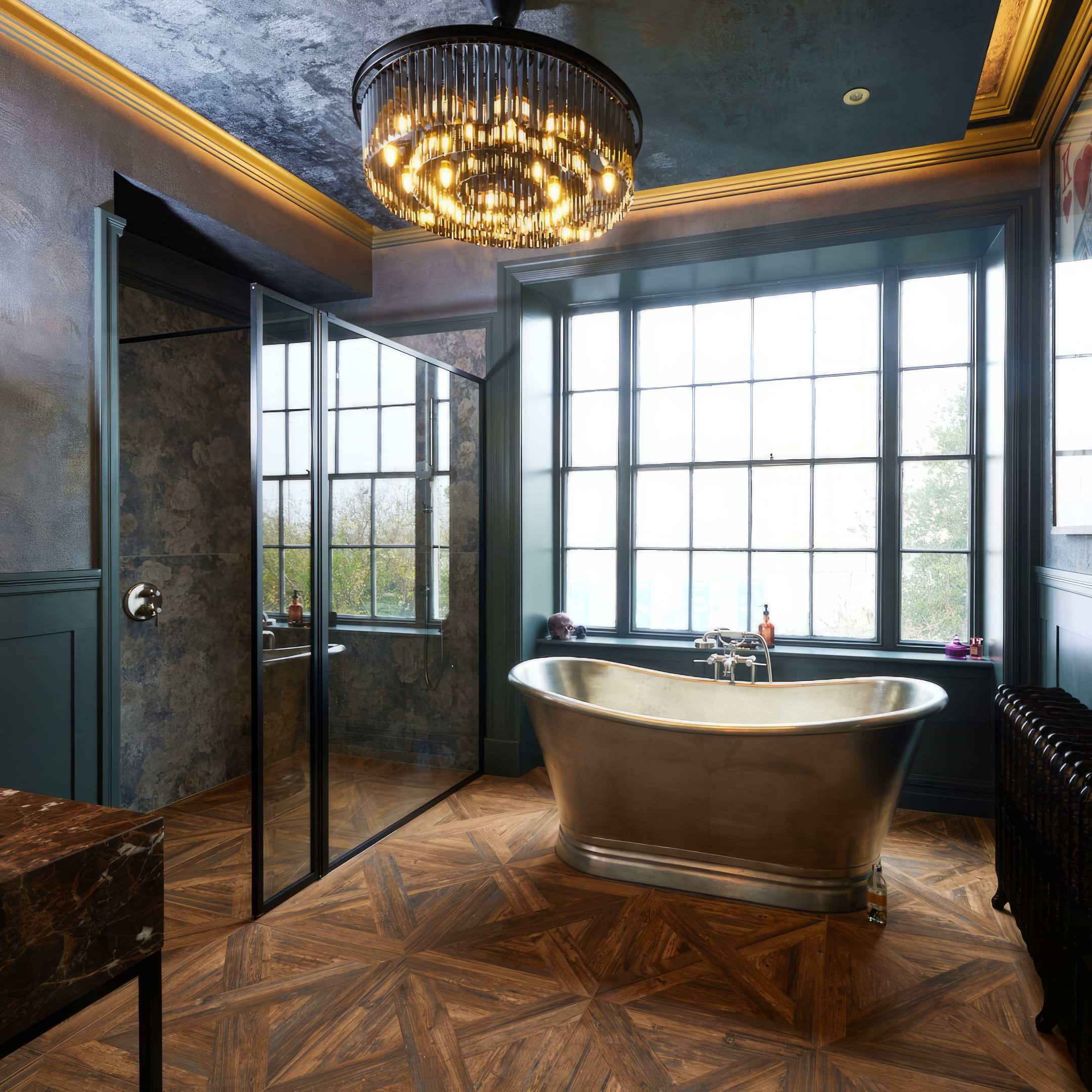 Parquet Brown Tiles - Hyperion Tiles