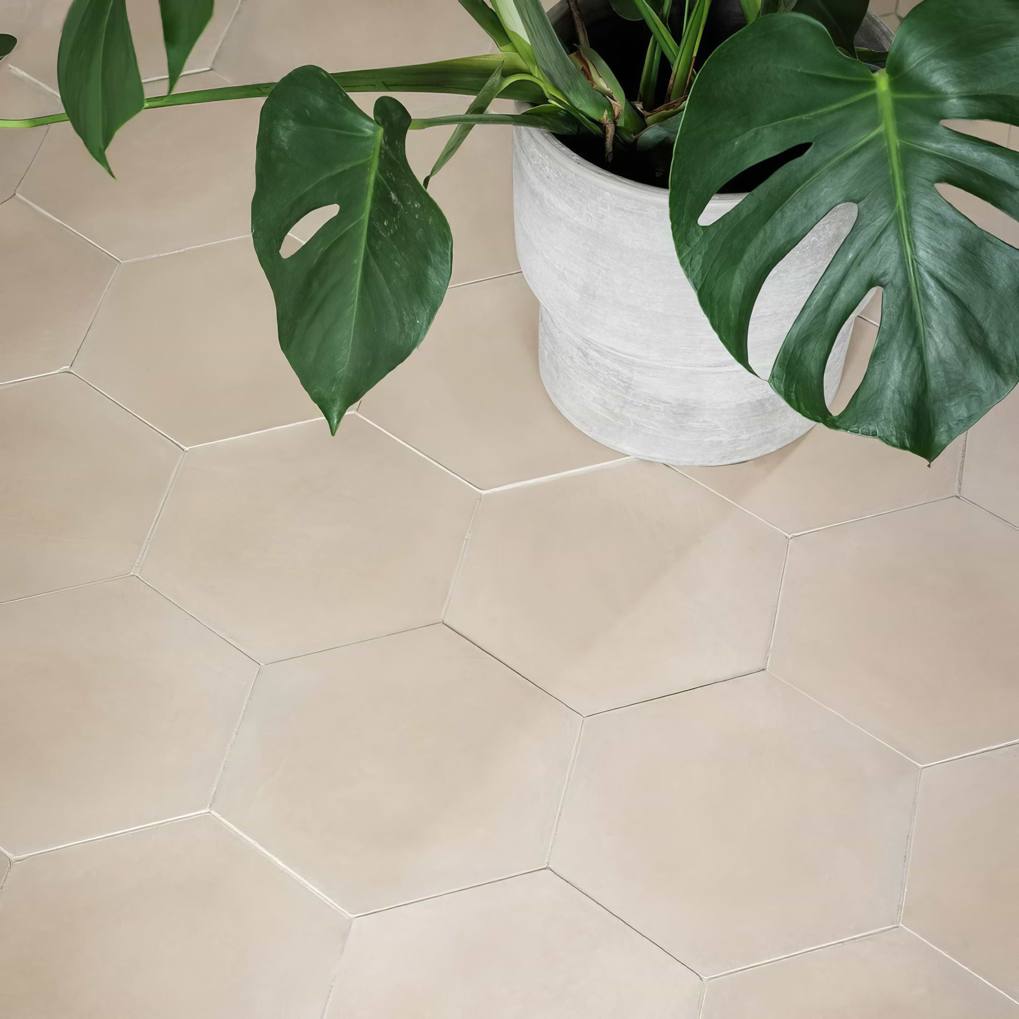 Pearl Hexagonal Tile - Hyperion Tiles