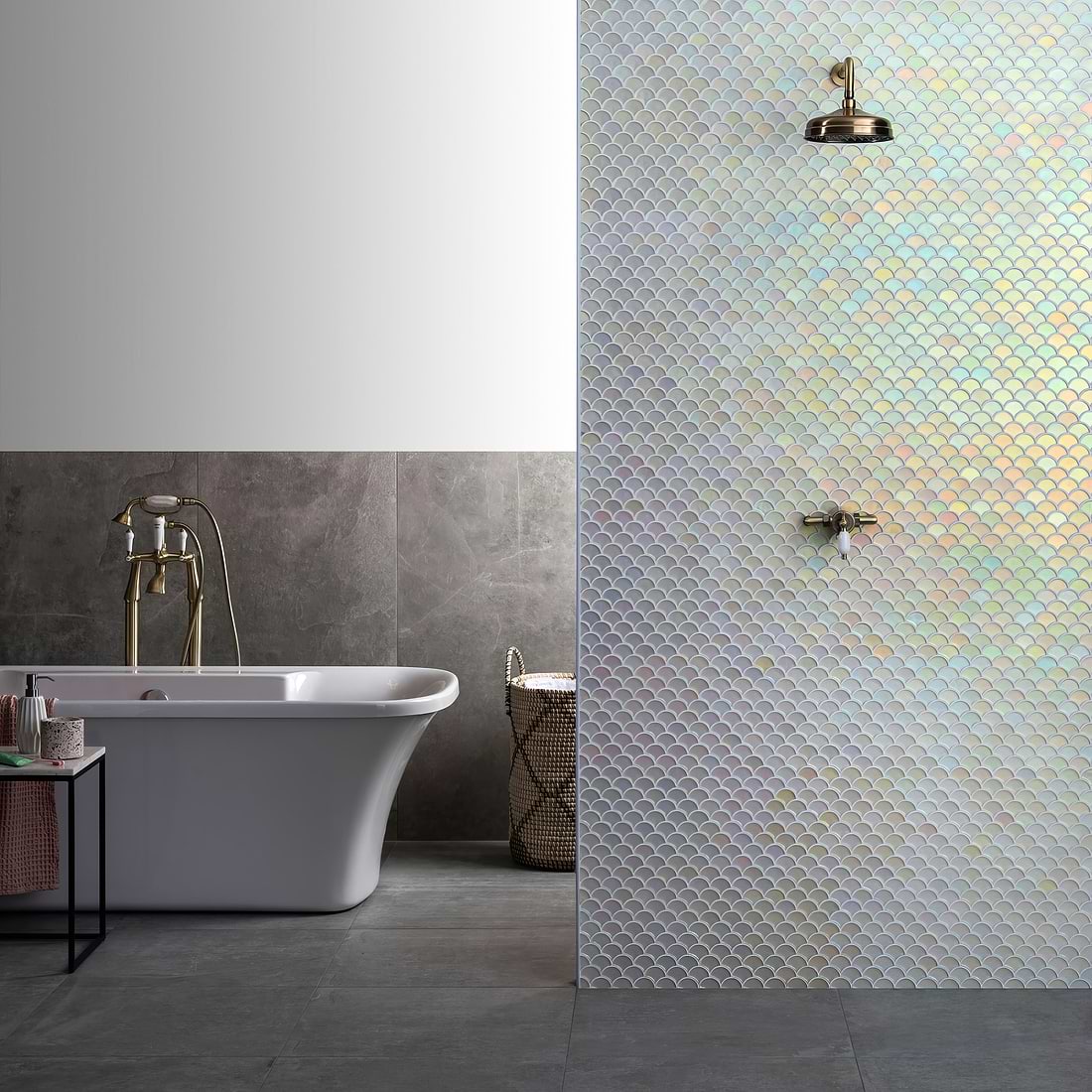 Pearl Scale Frosted - Hyperion Tiles