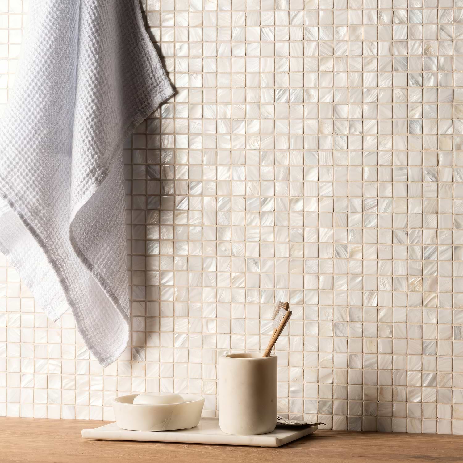 Pearl Shell Mosaic - Hyperion Tiles