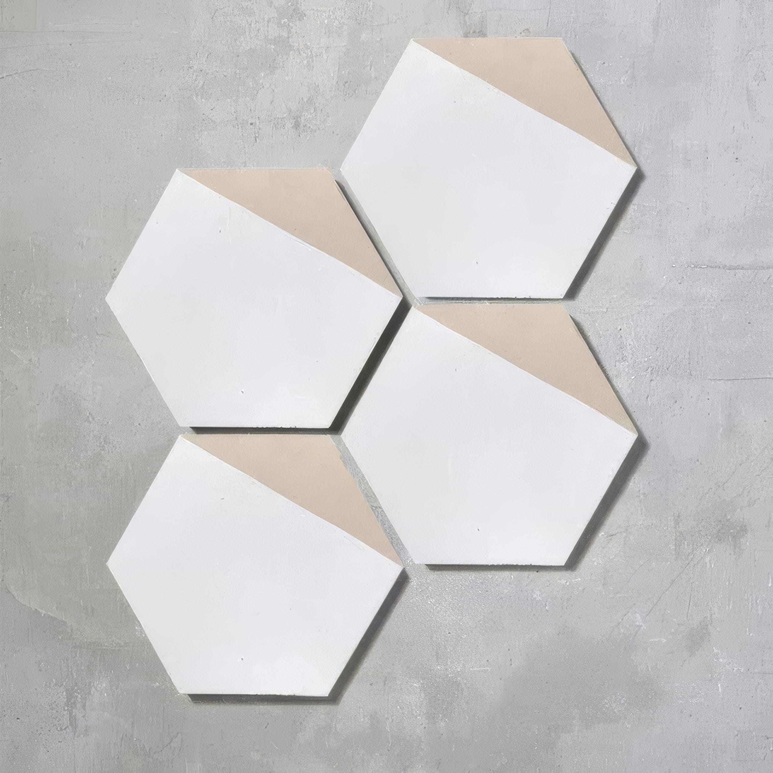 Pearl & Brighton Stone Hexagonal Split - Hyperion Tiles