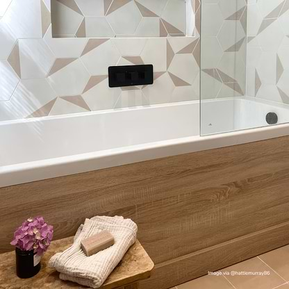 Pearl & Brighton Stone Hexagonal Split - Hyperion Tiles