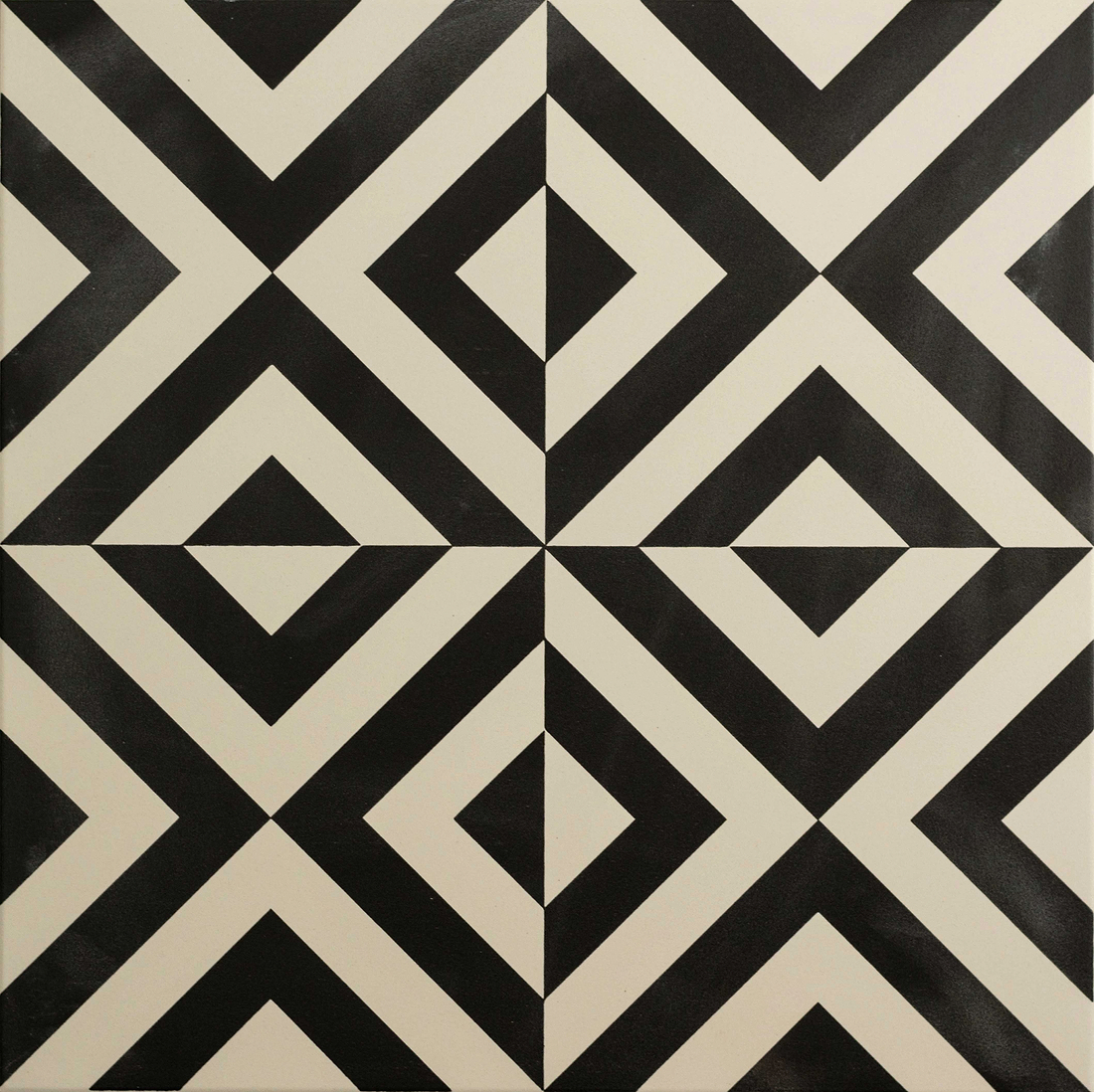 Penshaw Black On Chalk - Hyperion Tiles