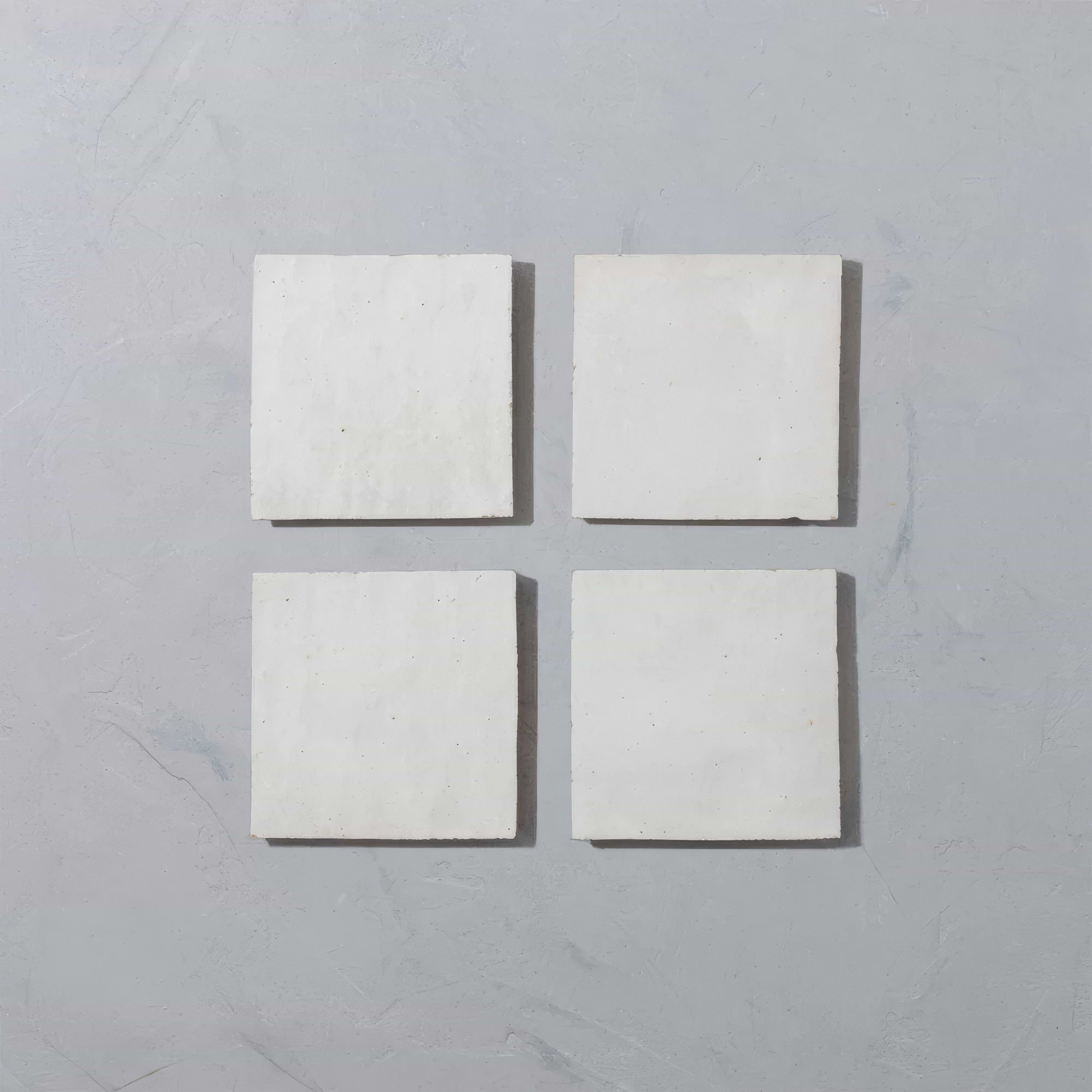 Medina Pure White Zellige By Hyperion Tiles