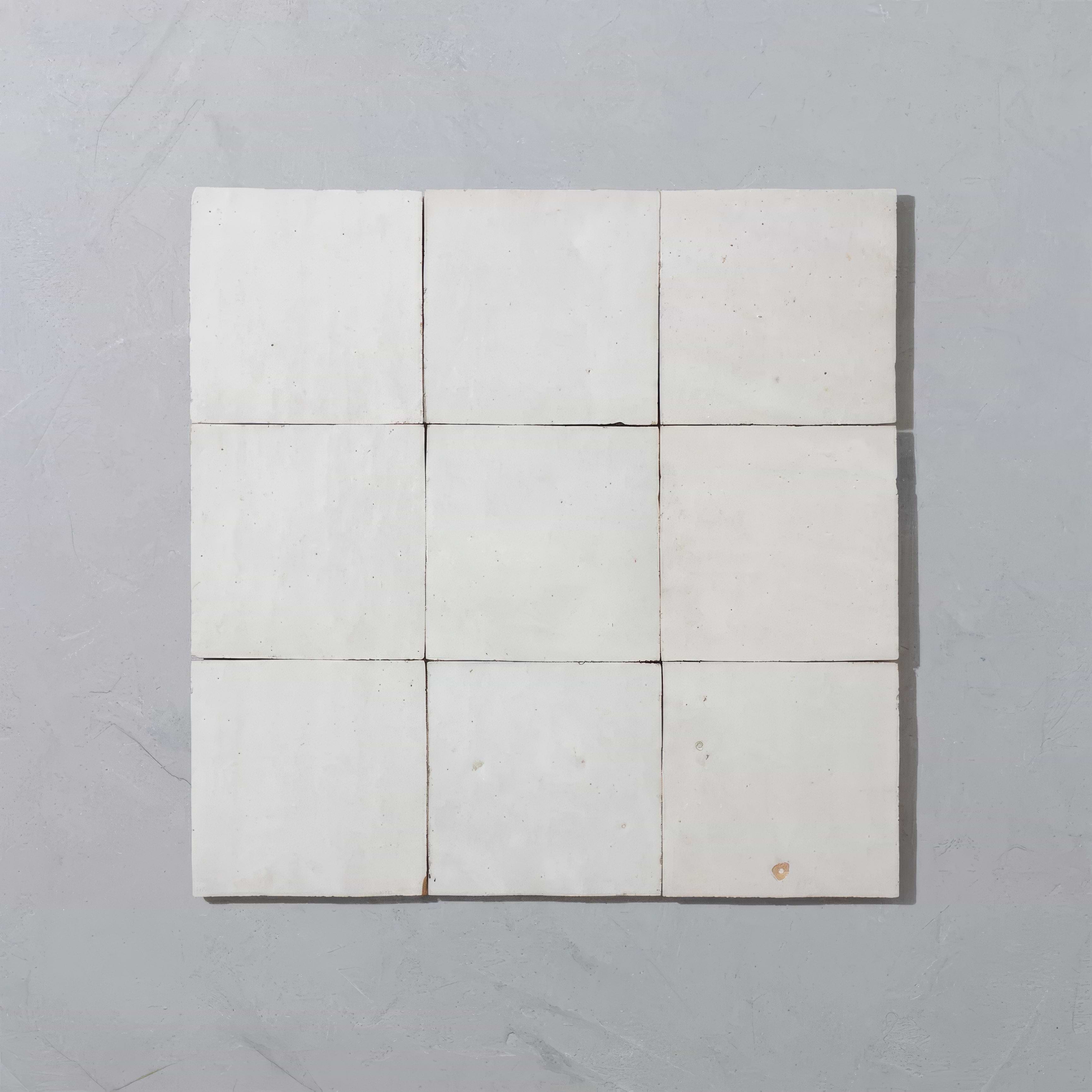 Medina Pure White Zellige By Hyperion Tiles