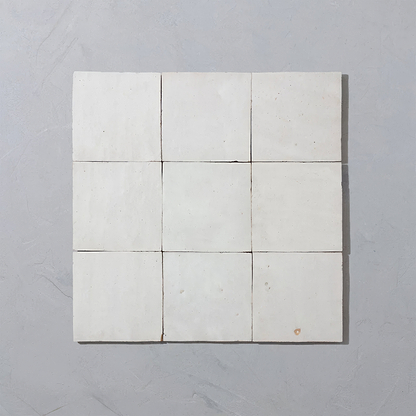 Medina Pure White Zellige By Hyperion Tiles
