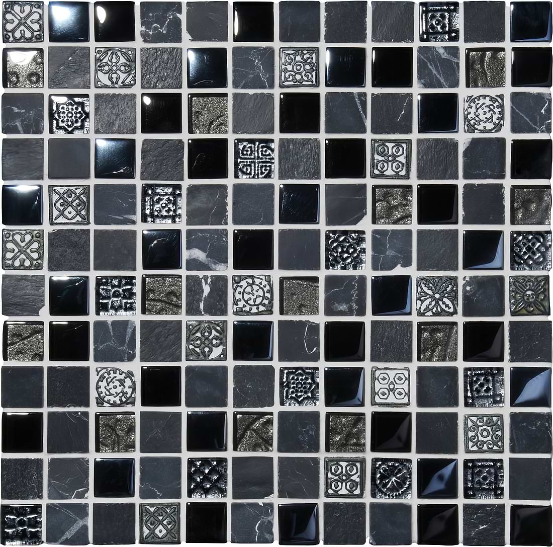 Raipur Mixed Mosaic - Hyperion Tiles