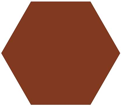 Victorian Floor Tile Classic Hexagon Colours 127mm