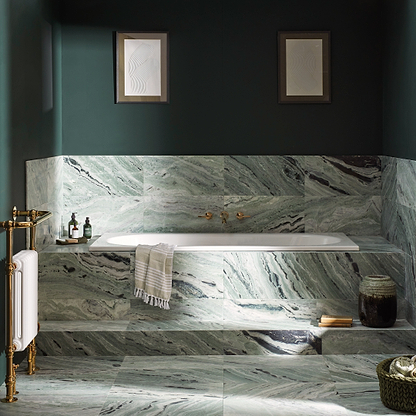 Seaspray Green Marble 30 x 60cm By Hyperion Tiles