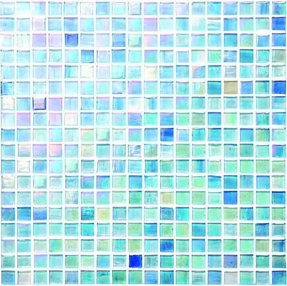 Safira Film Faced Mosaic 15mm - Hyperion Tiles