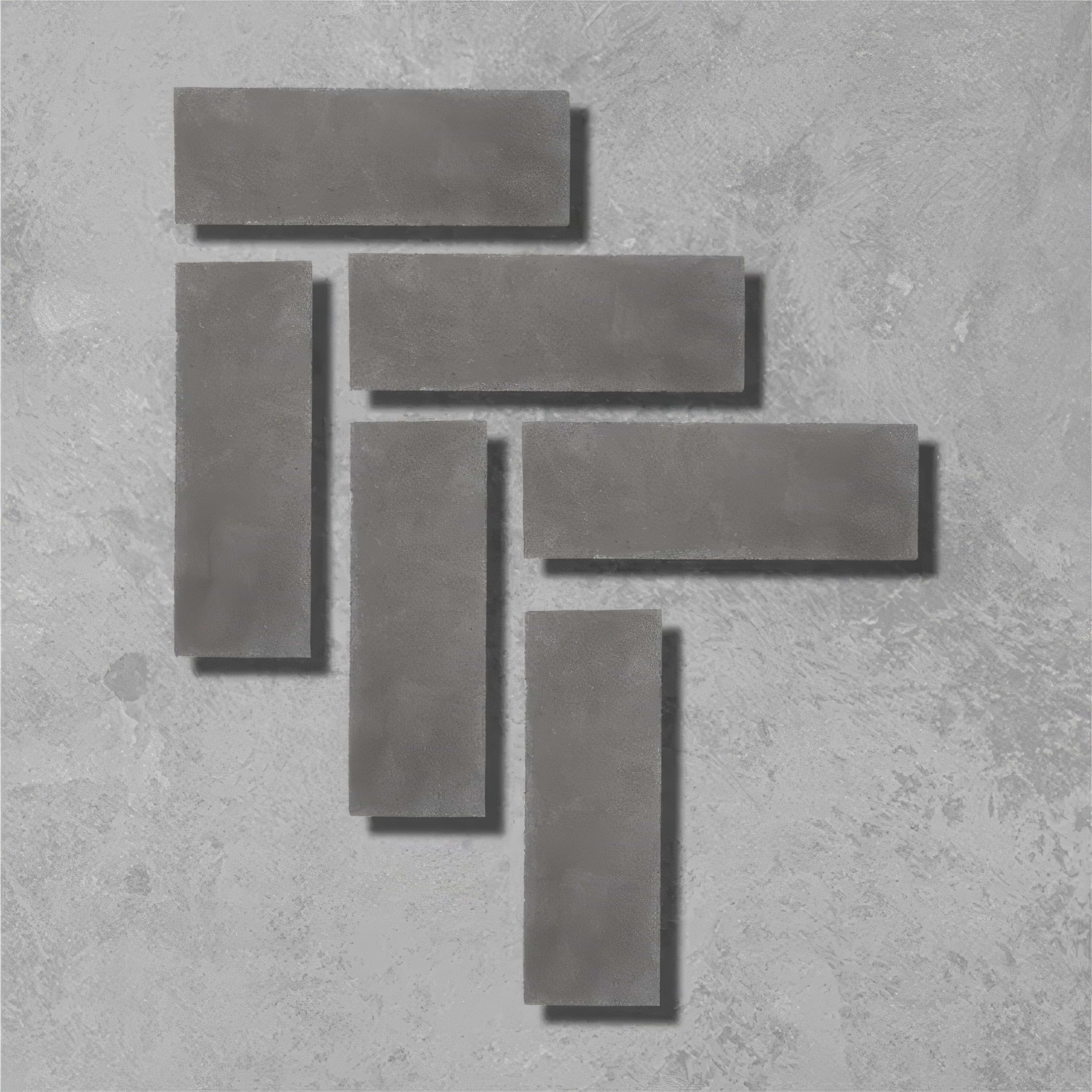 Sage Grey Herringbone Tile - Hyperion Tiles