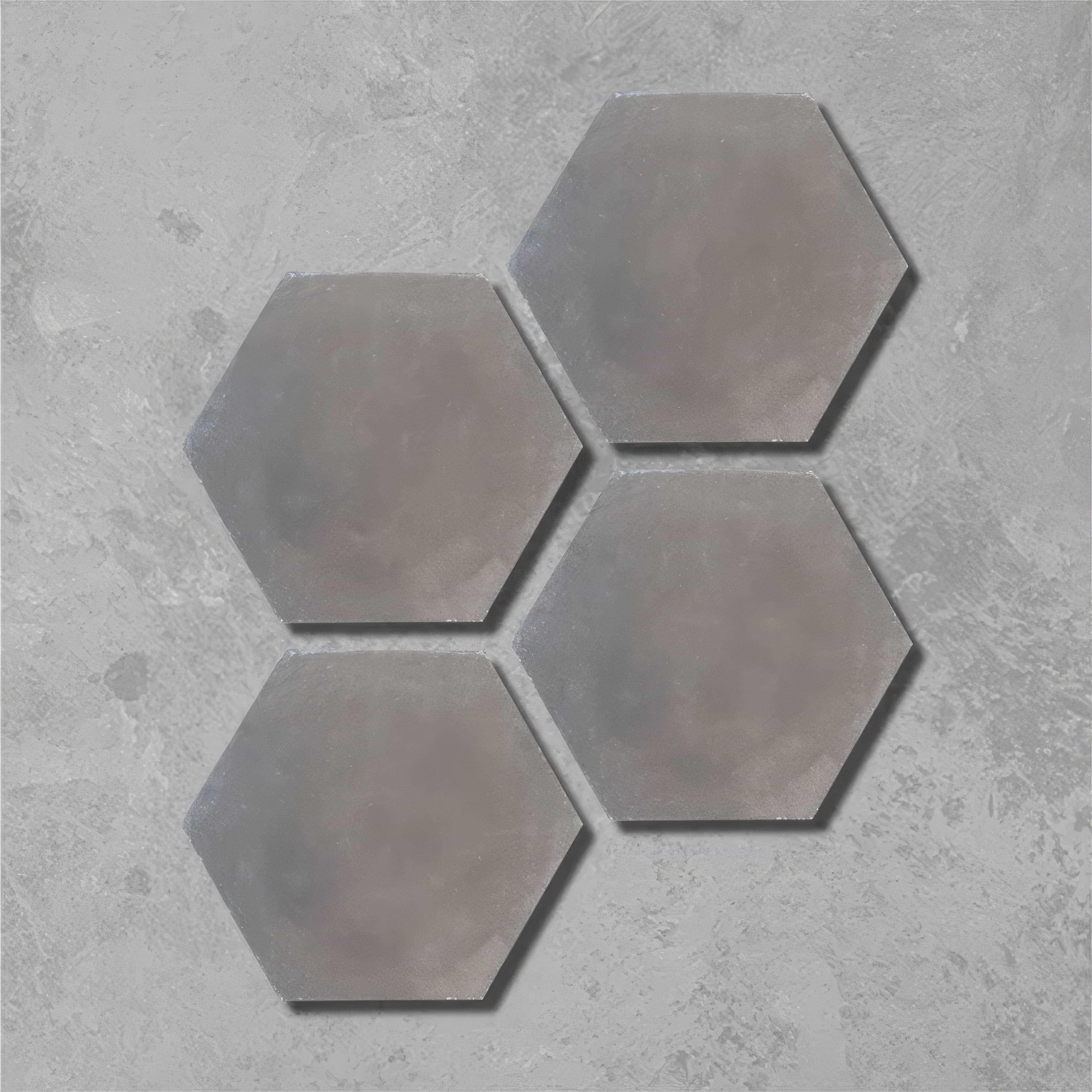 Sage Grey Hexagonal Tile By Hyperion Tiles