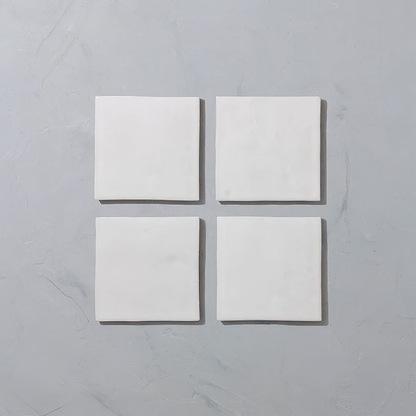 Salt White Ceramic Zellige By Hyperion Tiles