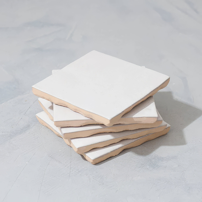 Salt White Ceramic Zellige By Hyperion Tiles
