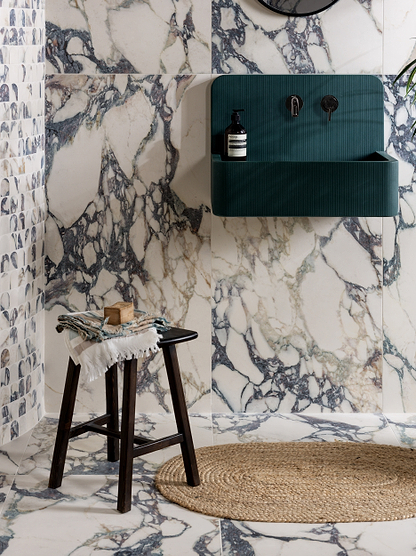 Savoy Novo Porcelain Matt Arch Mosaic
