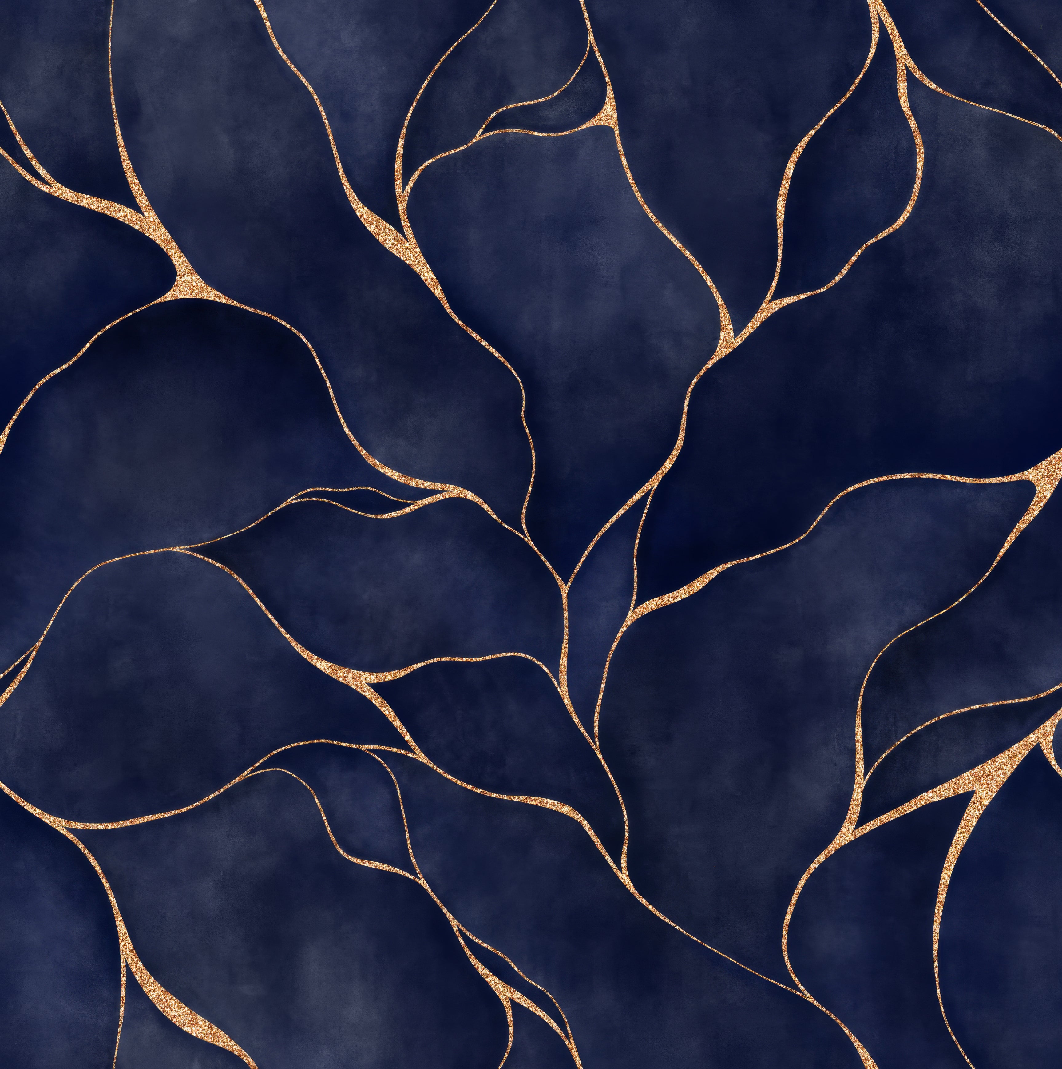 Shower Panel Kintsugi Blue By Hyperion Tiles