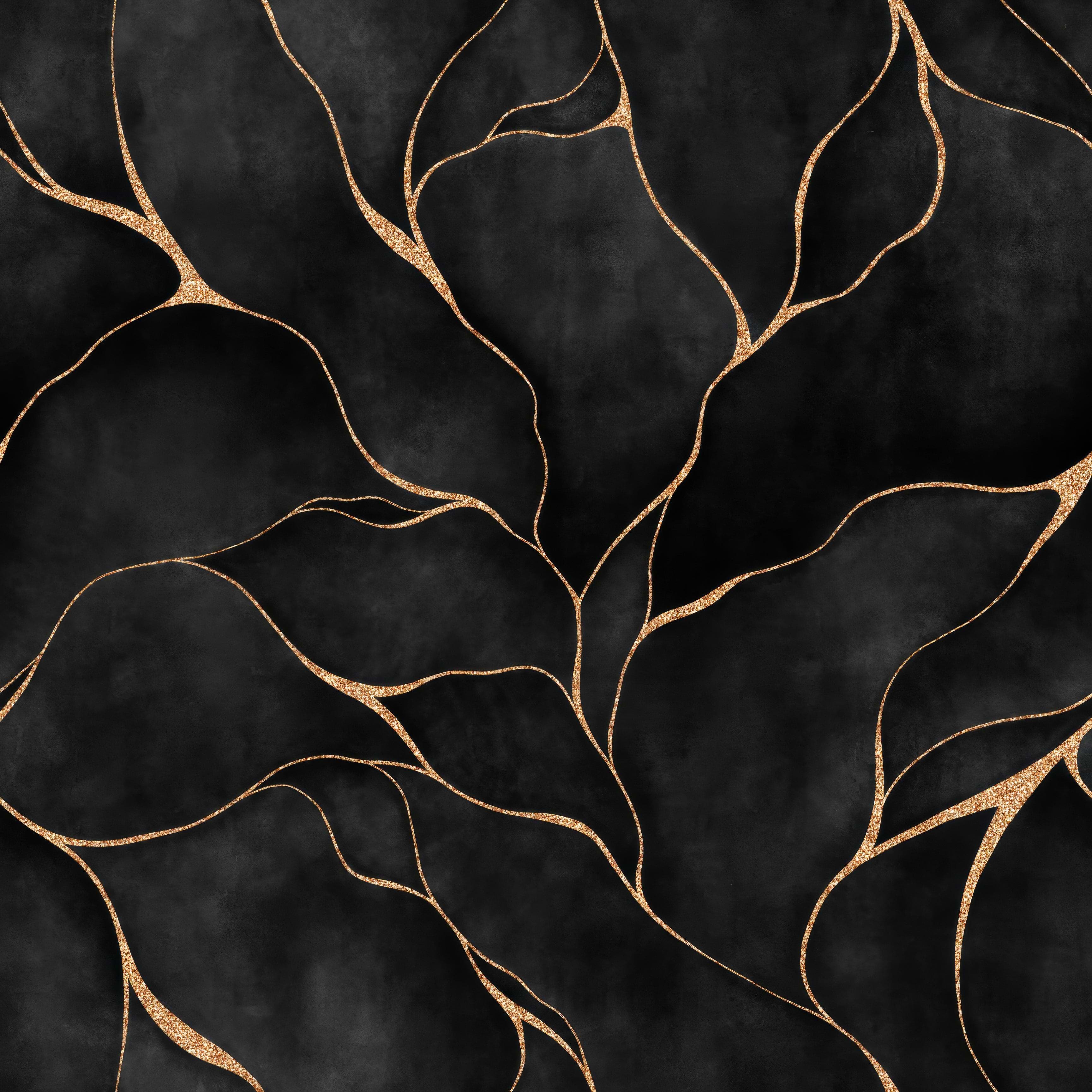 Shower Panel Kintsugi Black By Hyperion Tiles