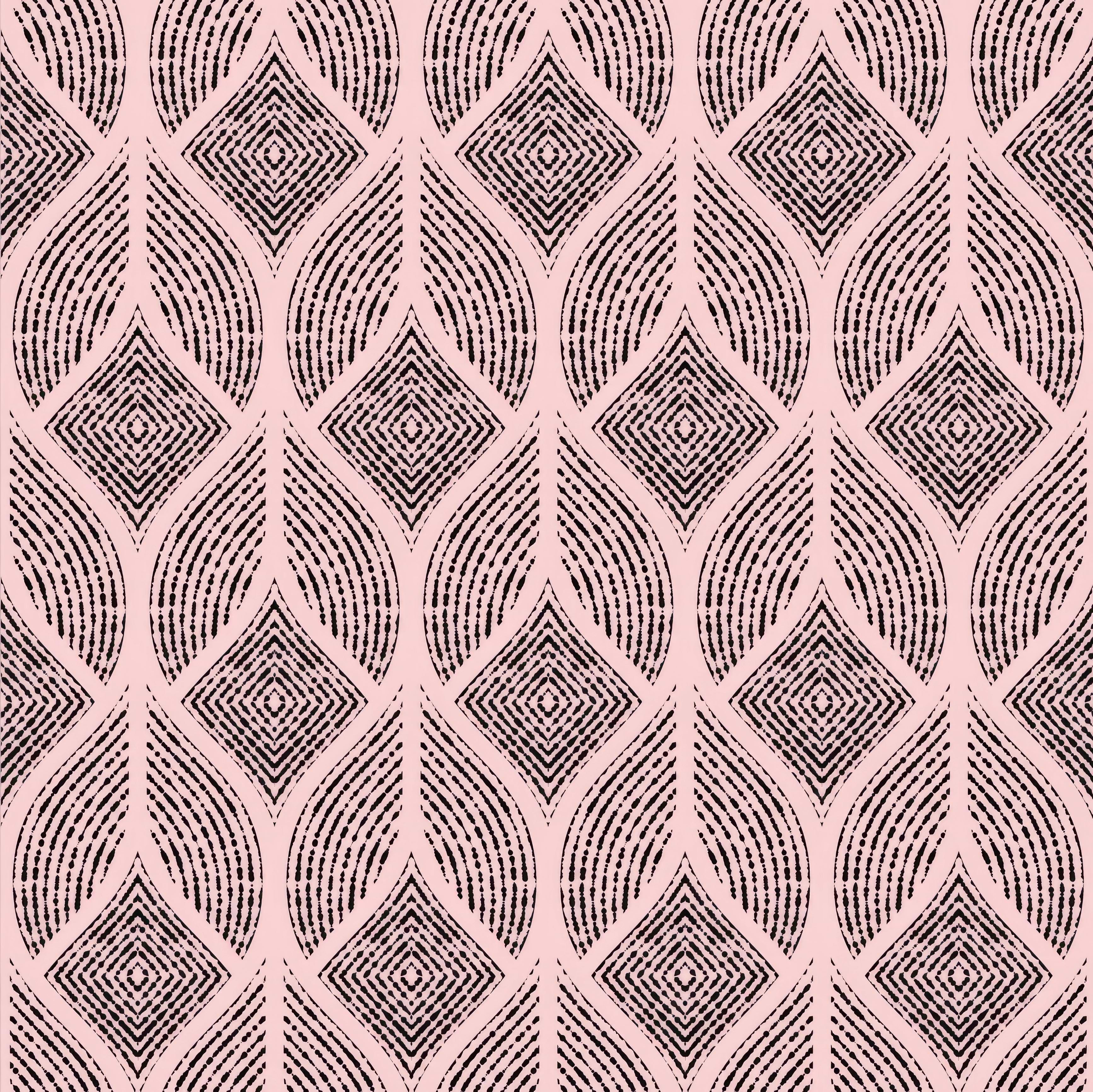Shower Panel Geometric Abstract Pink By Hyperion Tiles