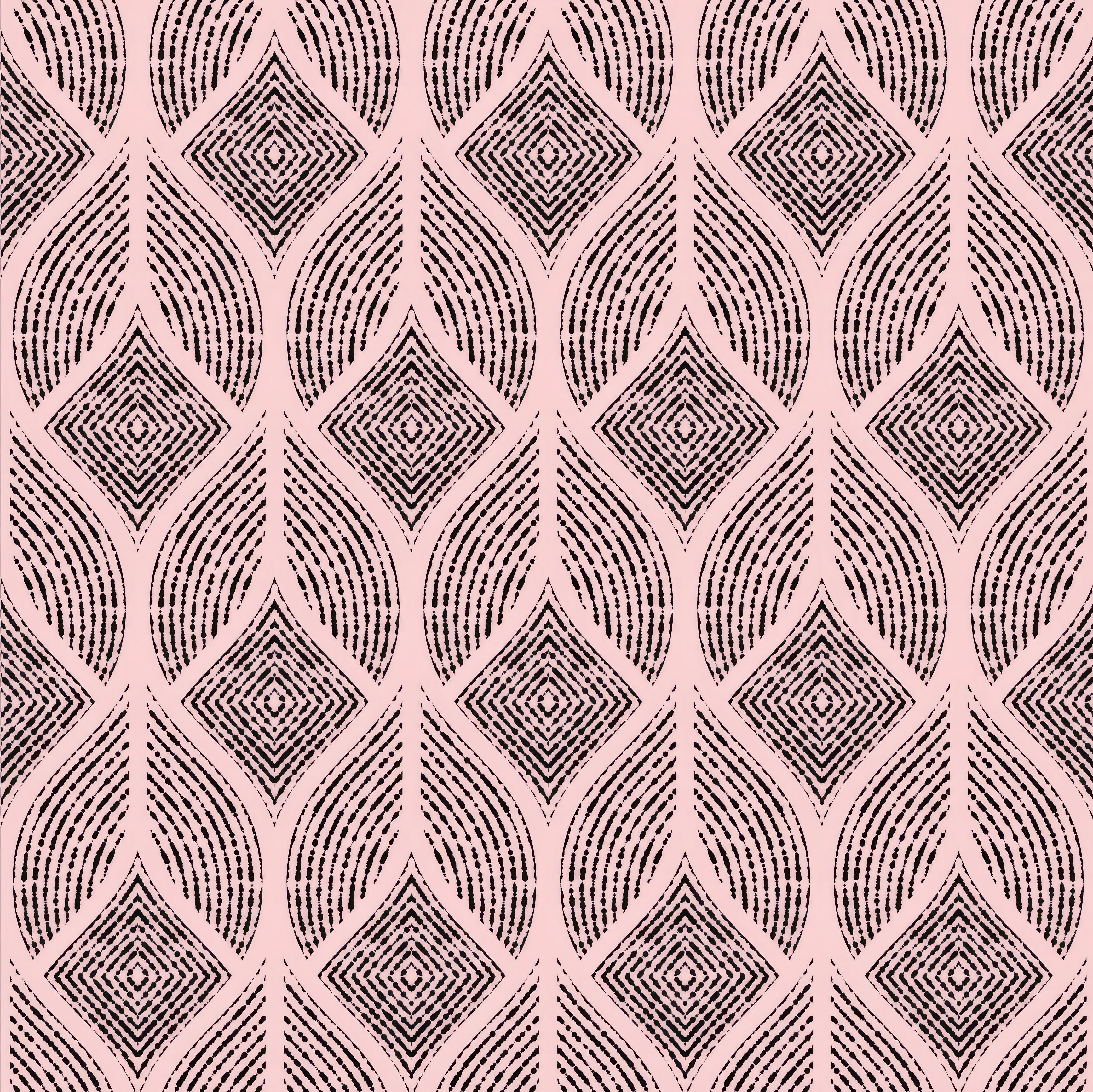 Shower Panel Geometric Abstract Pink By Hyperion Tiles