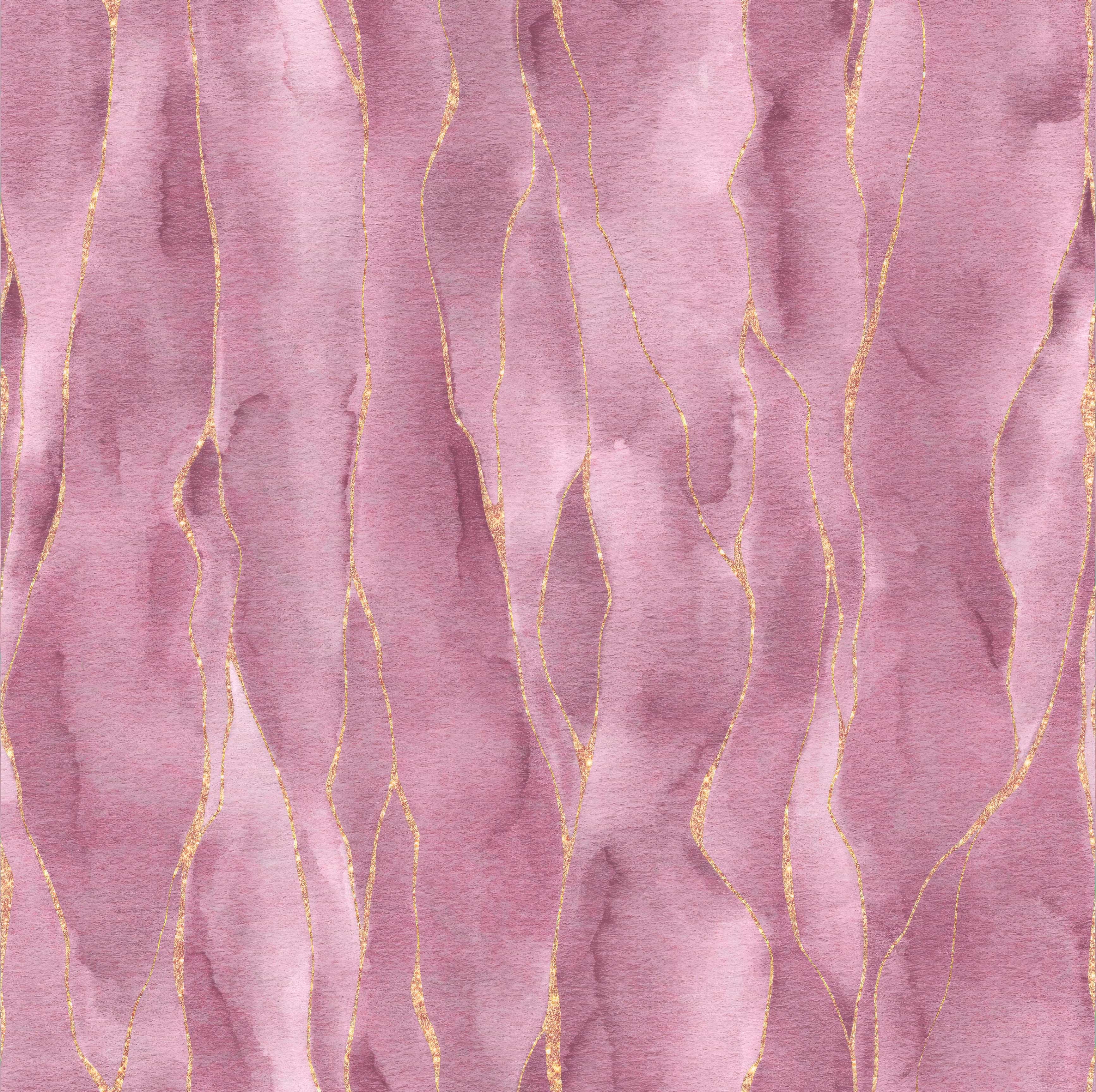 Shower Panel Kintsugi Pink By Hyperion Tiles