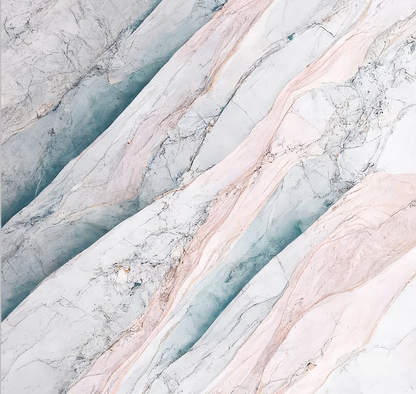 Shower Panel Pink Blue Lamura Marble By Hyperion Tiles