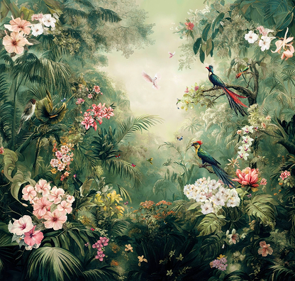 Shower Panel Tropical Rainforest By Hyperion Tiles