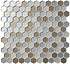 Selene Mini Hexagon Mixed Mosaic - Hyperion Tiles
