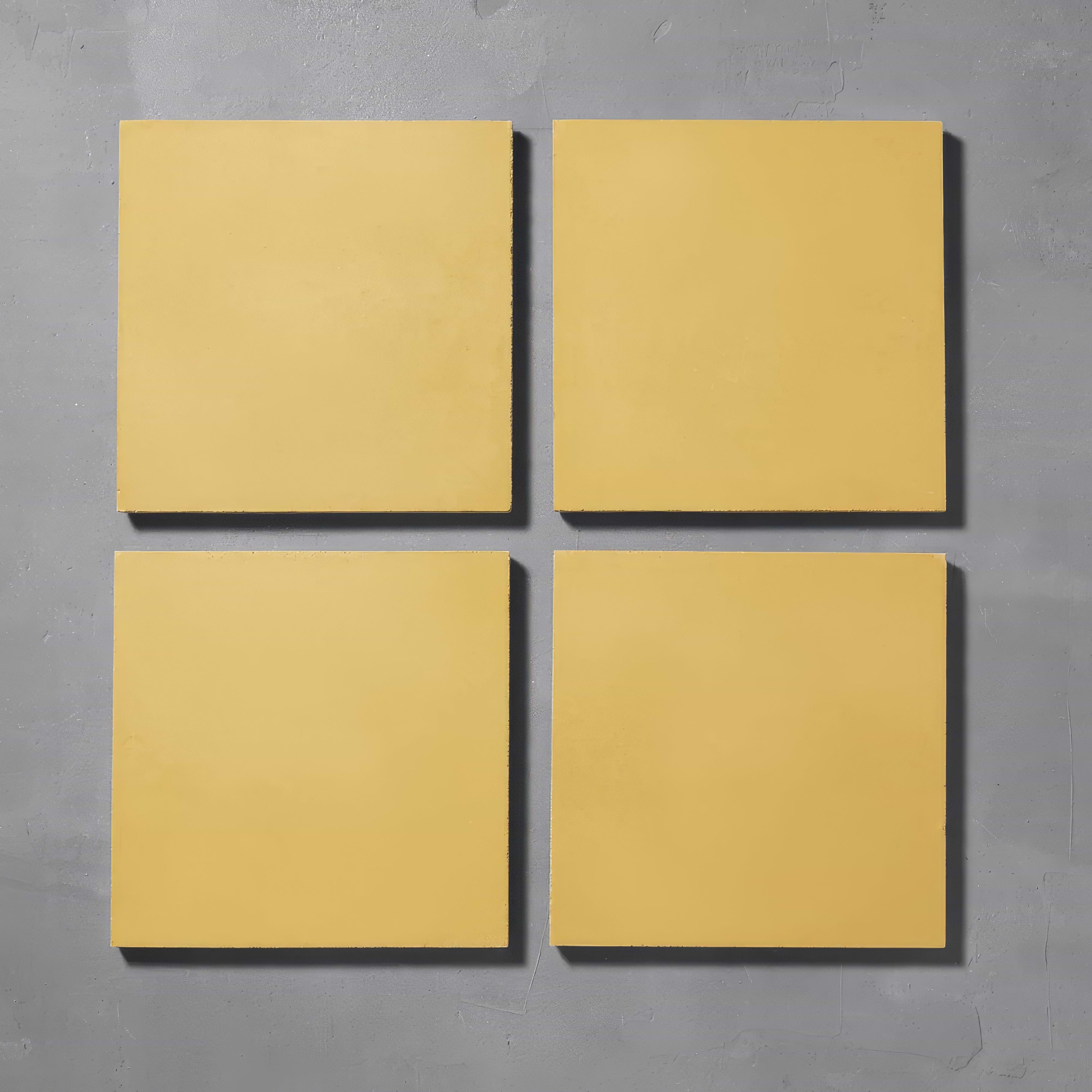 Small Canola Yellow Tile - Hyperion Tiles