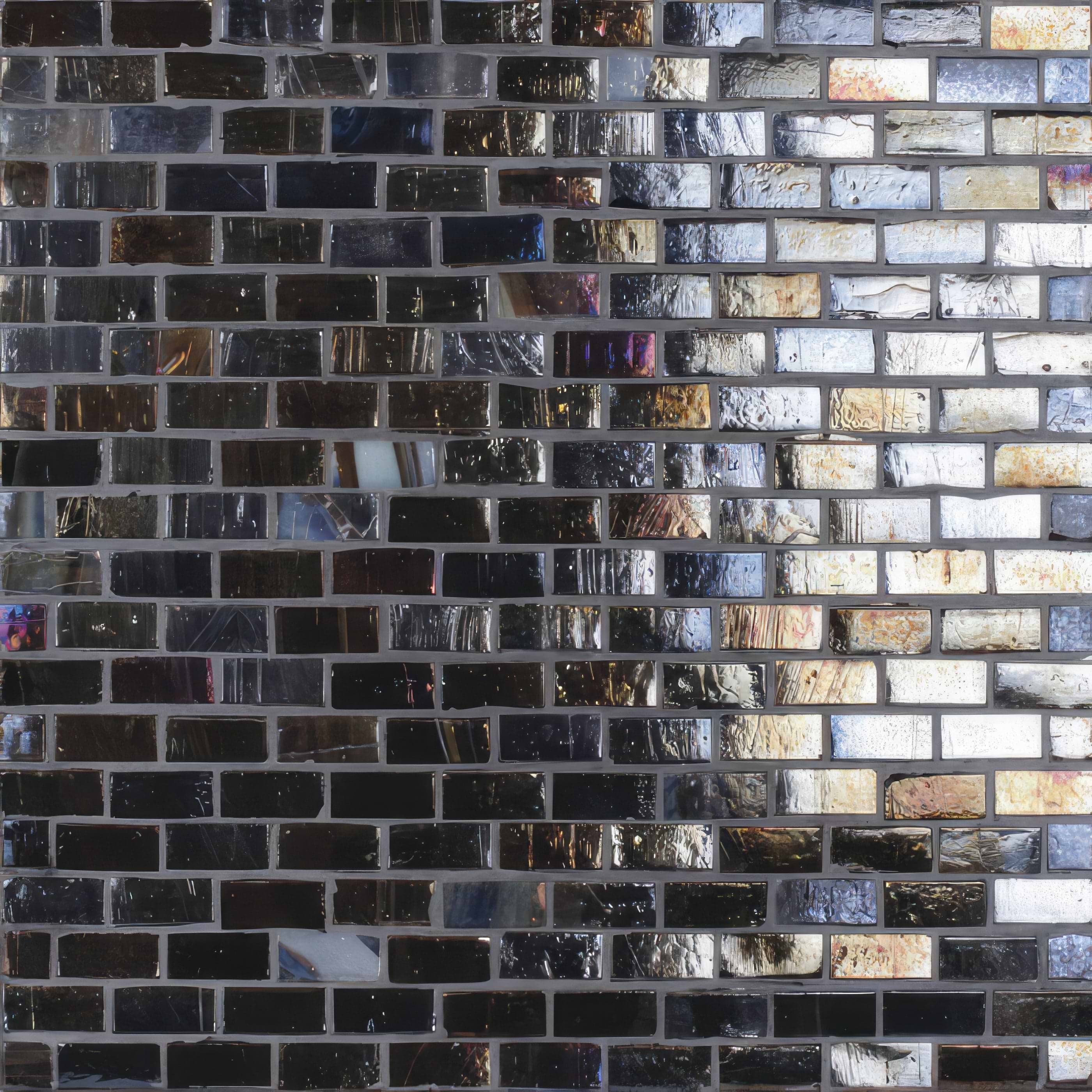 Spa Storm Brick Mosaic