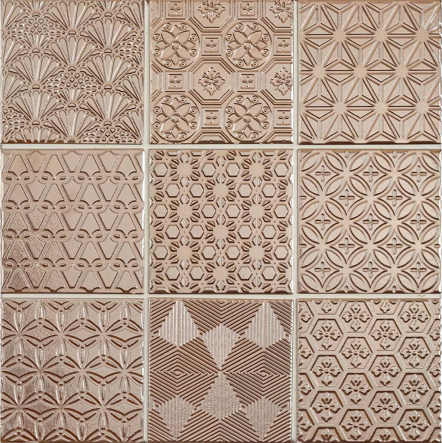Spirit Copper Mosaic - Hyperion Tiles