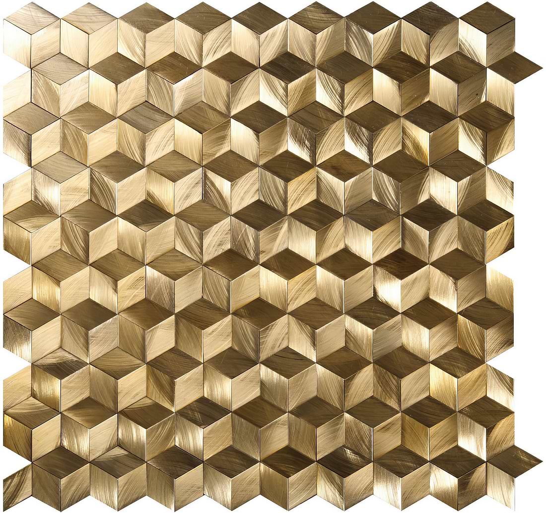 Stellar Aluminium Mosaic - Hyperion Tiles