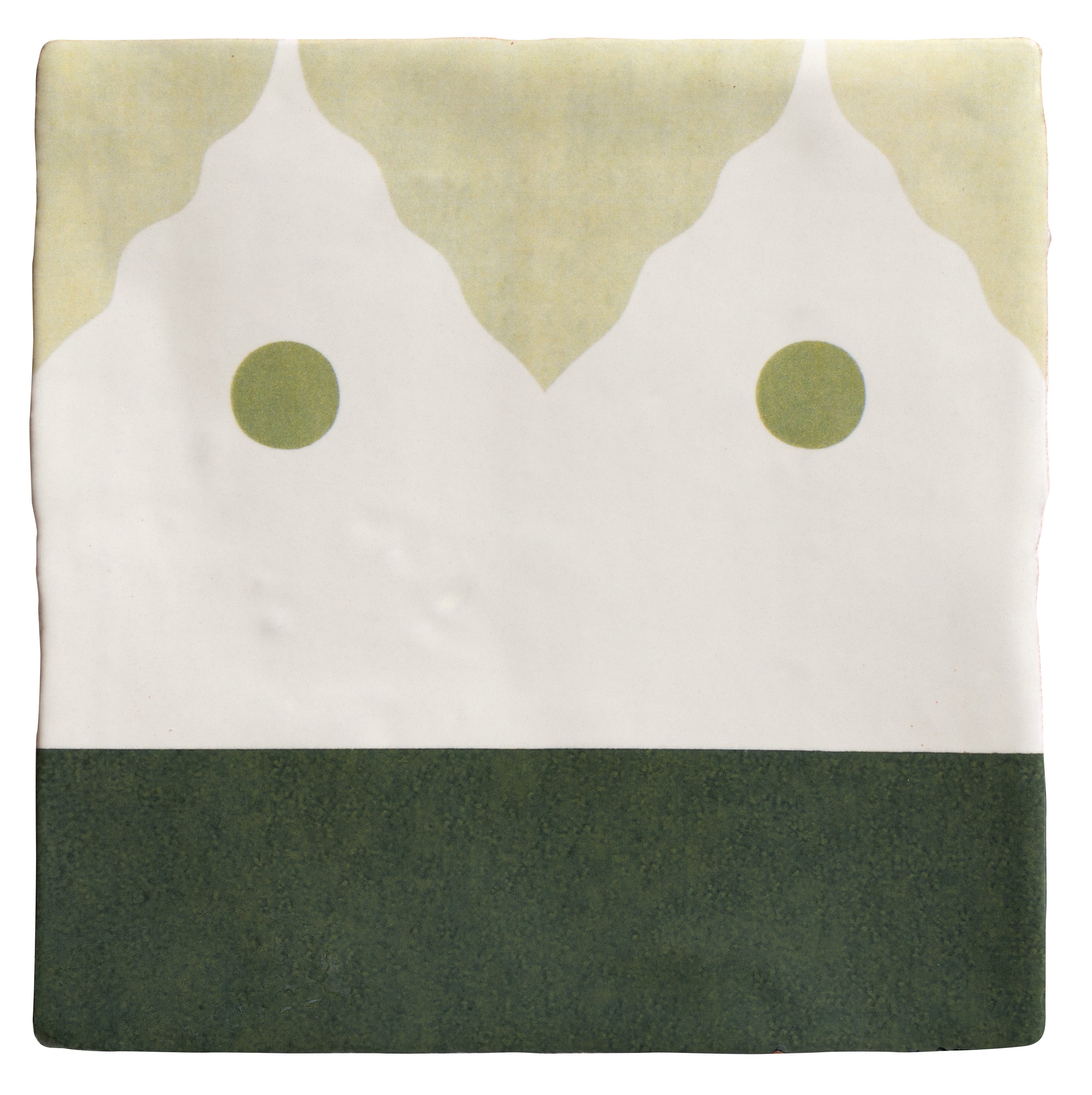 Studio Minaret Green Dot Ceramic - Hyperion Tiles