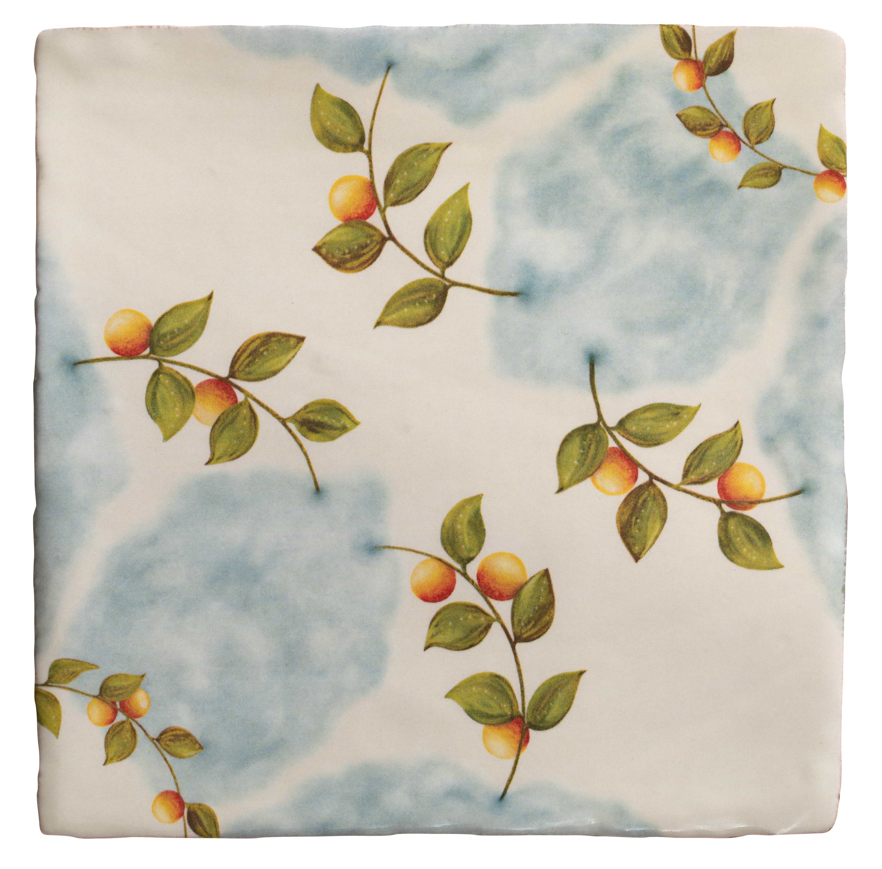 Studio Nonna's Kitchen Nuvola Arancio Ceramic - Hyperion Tiles